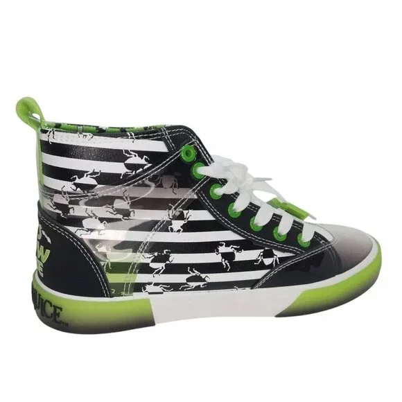 Beetlejuice "It's Showtime" NWT tennis shoes, size 10 - Picture 3 of 8